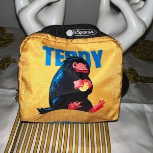 Super cute little Teddy pouch